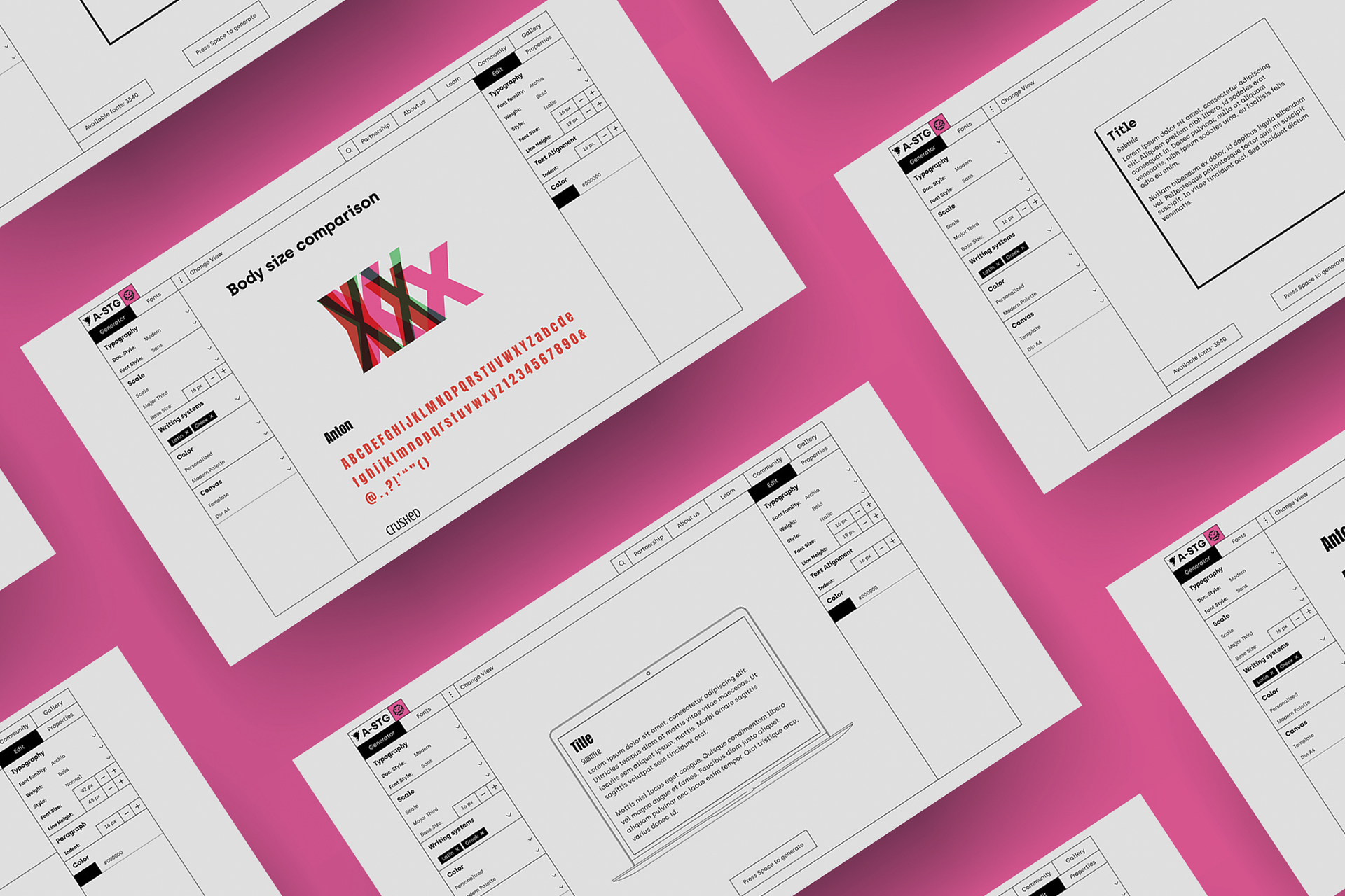 Imagen de Anti-Stress Type Generator